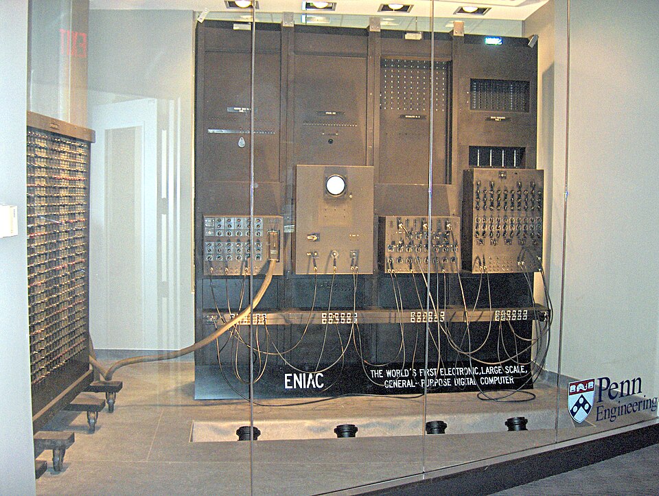 Pennsylvania Üniversitesi'nde korunan ENIAC panelleri